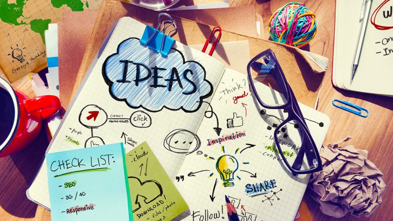 notes from a client's session with a creativity coach