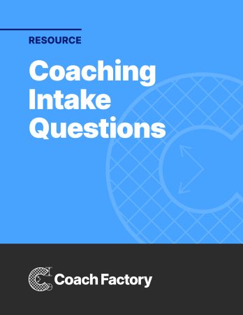 Resource: Coaching Intake Questions