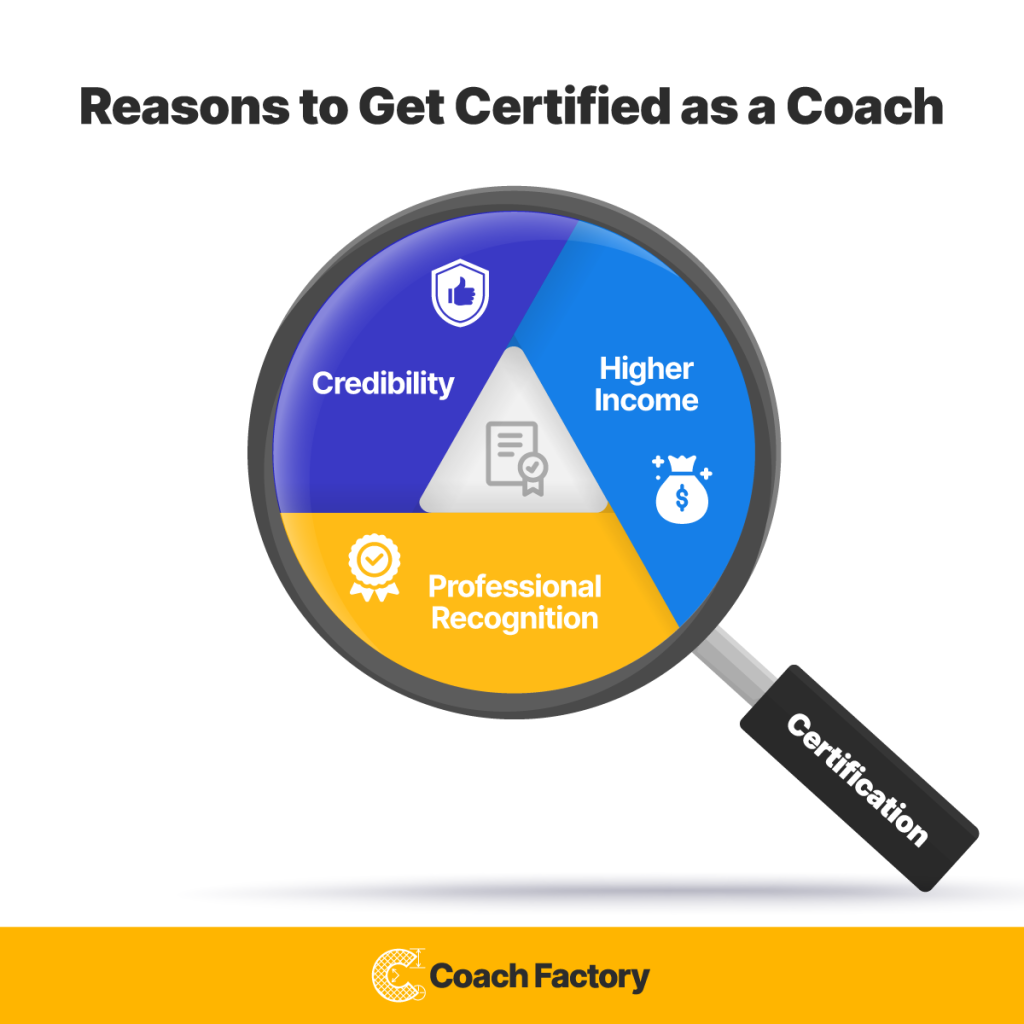 reasons to get certified as a coach