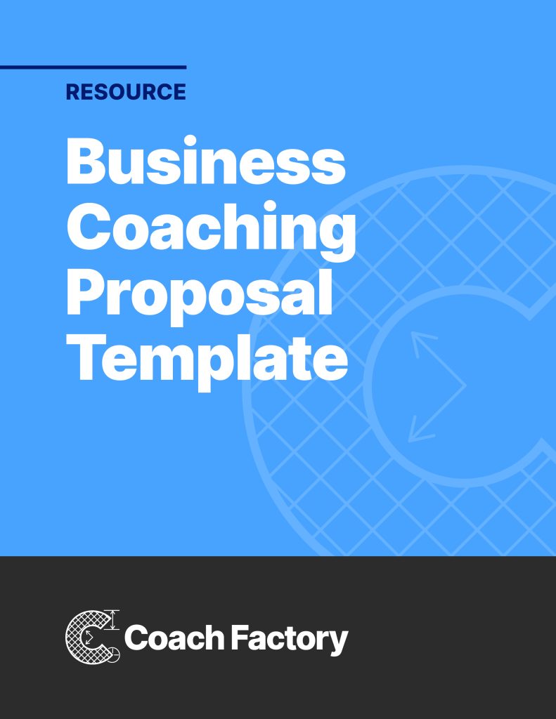 Free Resource: Business Coaching Proposal Template
