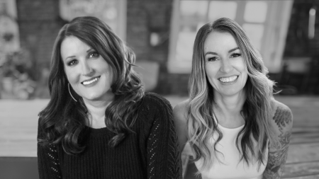 Christine Gallagher and Rebecca Tracey