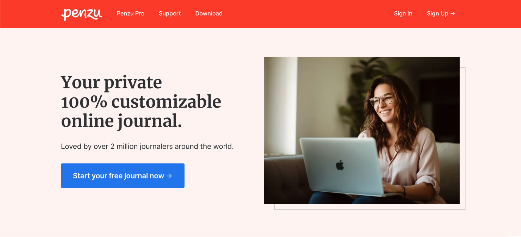 Penzu Journal App