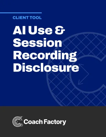 AI Use & Session Recording Disclosure Form