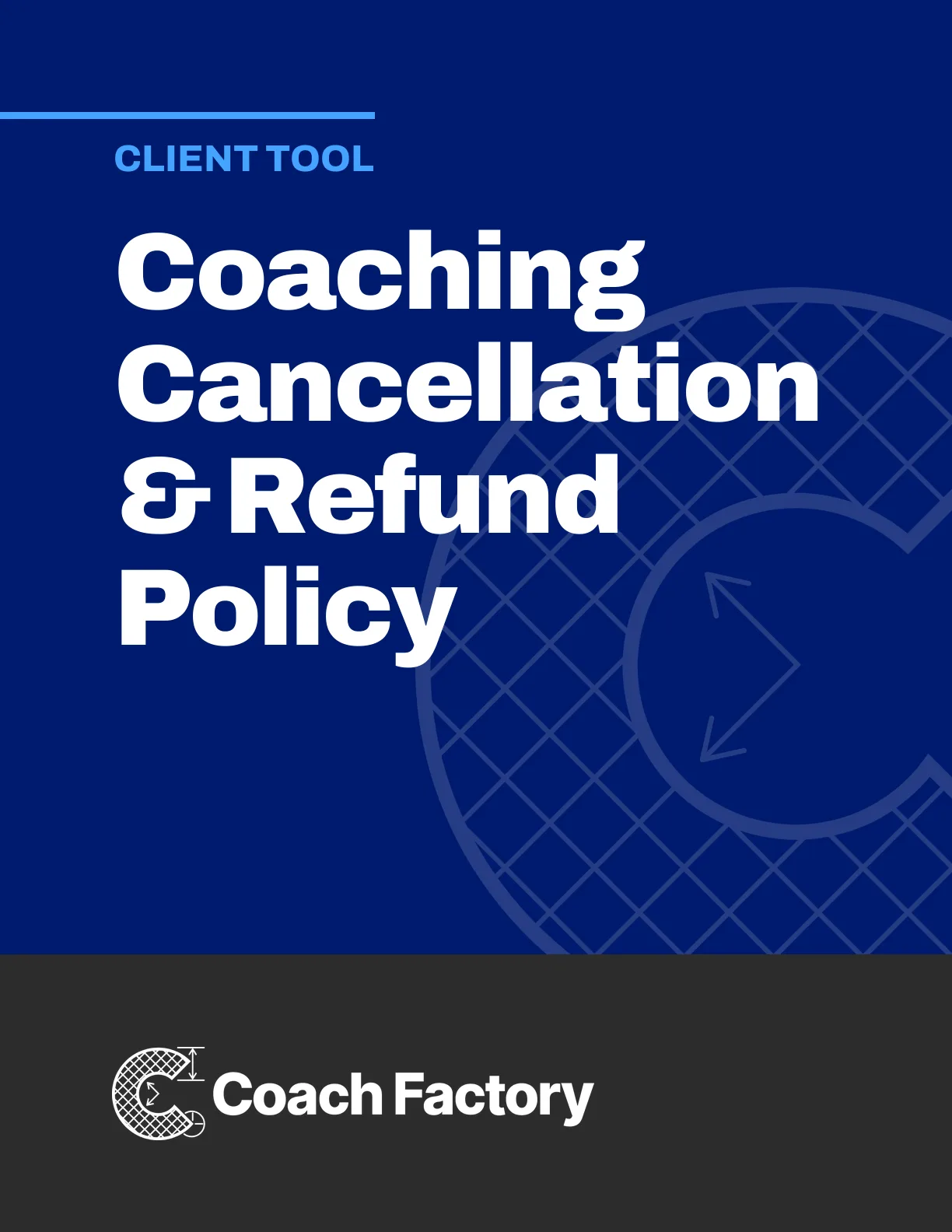 Coaching Cancellation & Refund Policy Template