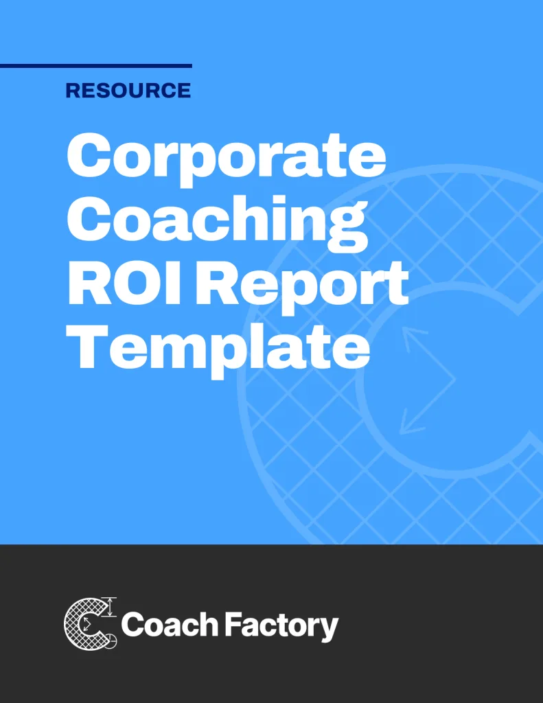 Corporate Coaching ROI Report Template